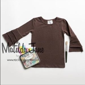 Matilda Jane paint by numbers dapple brown shirt